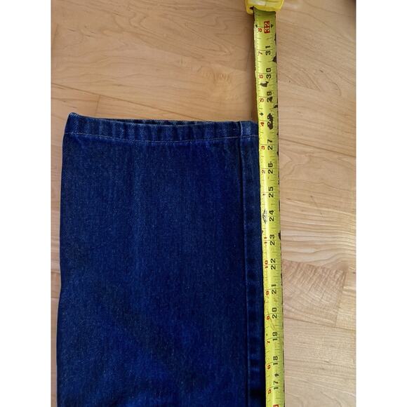 VTG Calvin Klein Made In USA High Rise Retro Straight Jeans 31 (actual 29 X 28) - Picture 5 of 8